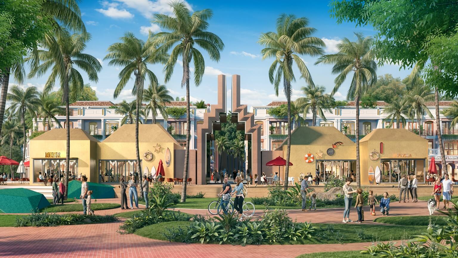 tiện ích dự án sun group cát bà xanh island